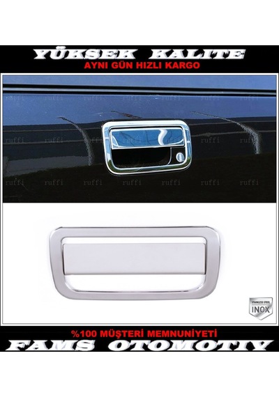 Vw Amarok Krom Bagaj Açma 2010 Üzeri Paslanmaz Çelik