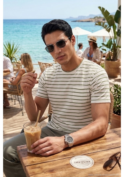 Buratti Erkek T Shirt 5904057 Elma Yeşil
