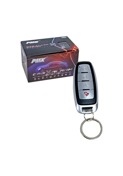 Pmx Alarm 12v 4 Tuşlu Siyah-krom Kumandalı Pmx685