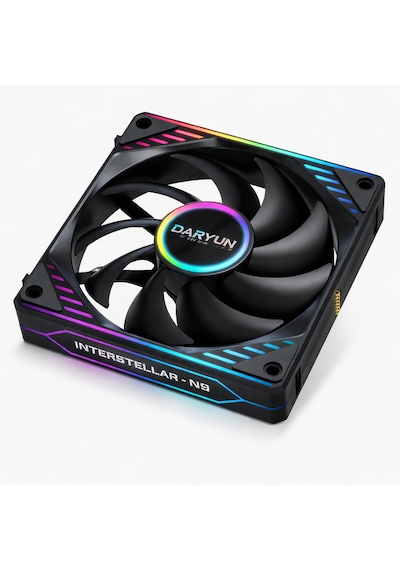 Daryun Dy-wl99 Wıreless 3x120mm Siyah Yüksek Kasa Fanı Fan 120mm