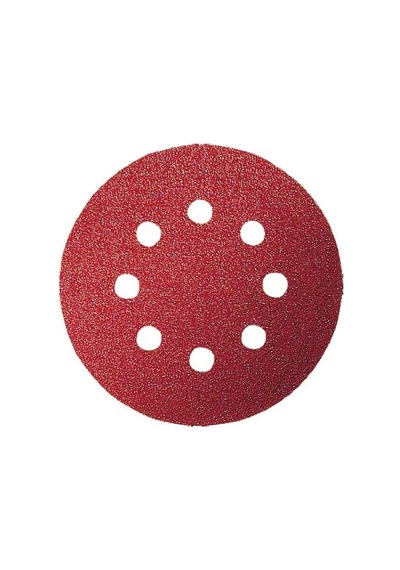 Zımpara Kağıdı Eksantrik Zımpara İçin, Farklı Malzemeler, 5 Adet, Çap 125 Mm, Granülasyon 180