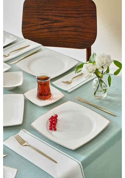 Karaca  Elegance Bone Jamie 26 Parça 6 Kişilik Kahvaltı Takımı