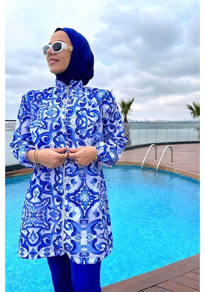 Kahijab Sea Tesettür Mayo - S Mavi