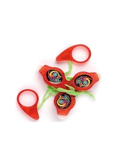 Vıp Renkli Led Işıklı Fırfır Kırmızı Fırfır Yeni Nesil Işıklı Oyuncak Red A Pull It To Top Spining