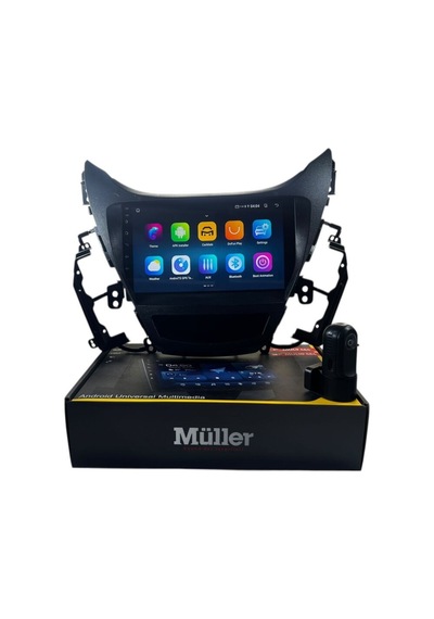 Hyundai Elentra 2012-2014 Müller 4-64 Profesyonel Oem Multimedya 9"