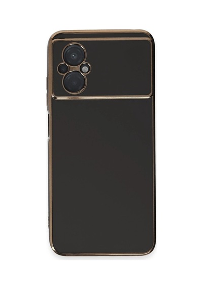 Poco M5 Kılıf Volet Silikon - Siyah İtdark35473