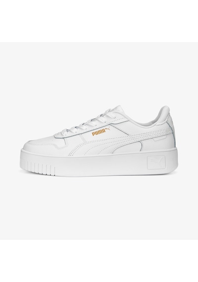 Puma Carina Street Kadın Beyaz Sneaker Düz 389390 Beyaz