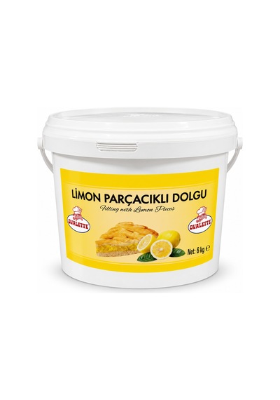 Ovalette Limon Parçacıklı Bitkisel Dolgu 6 Kg