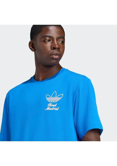 Adidas Real Madrid Terrace Icons Graphic Erkek Tişört C-adıjm2123e50a00 Mavi