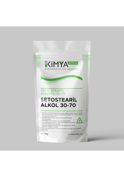Stearyl Alcohol 30-70 Setostearil Alkol 30-70 1000gr