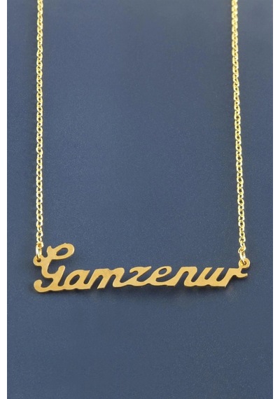 Gamzenur İsimli Kolye Sarı