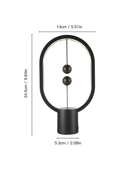 Mini Denge Işık Yaratıcı Manyetik Led Gece Lambası 1 Adet
