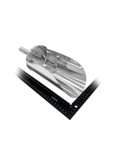 Borox Tartım Küreği 100mm - Paslanmaz Çelik Kürek
