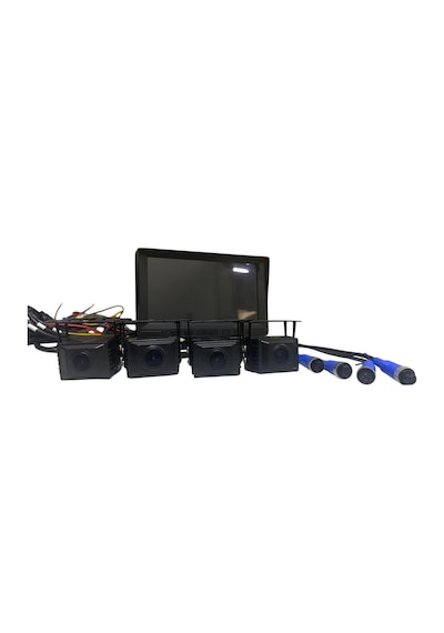 Rose Mr-16 7 Ekranlı 4 Kameralı Araç Dvr Seti - 4 Kanal Foksiyon - Kayıt Özelliği