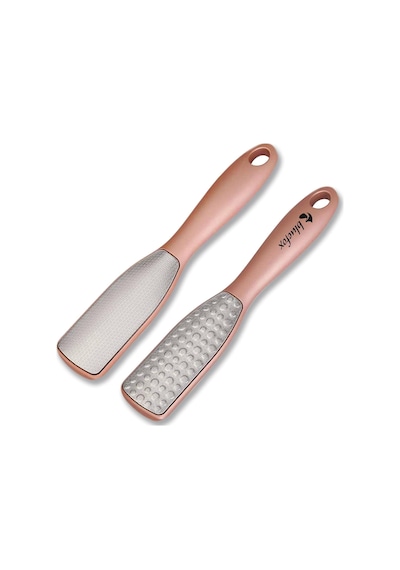 Çift Taraflı Ayak Törpüsü Paslanmaz Çelik Nasır Ve Topuk Çatlağı Törpüsü, Ergonomik Saplı, Is