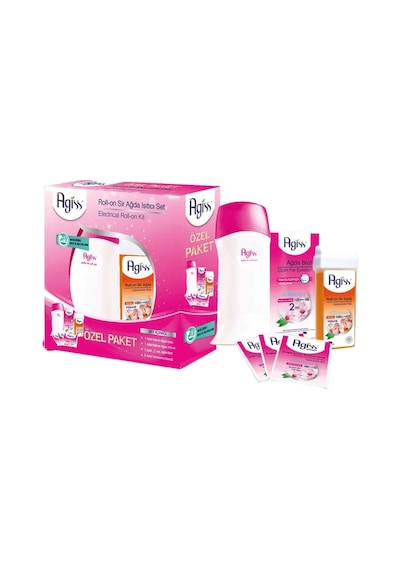 Agiss Roll-On Sir Ağda Isıtıcı Set