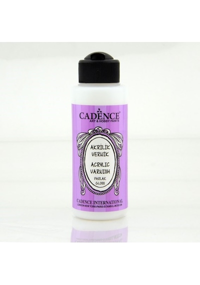 Cadence Su Bazlı Parlak Vernik 120 ML Cadence Su Bazlı Parlak Vernik 120 ML