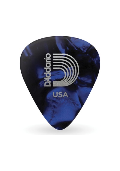 Planet Waves 1cbup6-25 Picks Pearl Celluloid Picks Green Pearl 25 Kürdan Standart Shape Heavy