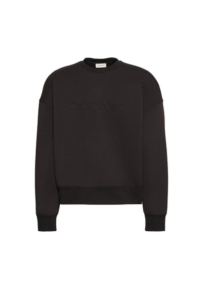 Calvin Klein Spacer Crewneck Swea, Ub1 Siyah Erkek Sweatshirt