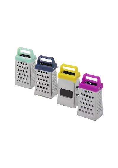 Mini Metal Sarımsak Rende Mıknatıslı 5570 Sarı
