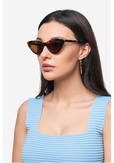 Daniel Klein Dk4274-3 Polarize Camlı Cat Eye Kadın Güneş Gözlüğü
