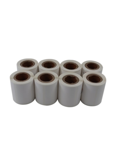 Pp Termal Etiket 50mm X 30mm Ruloda 200 Adet 8 Rulo Toplam 1600 Adet Phomemo M110 İle Uyumlu