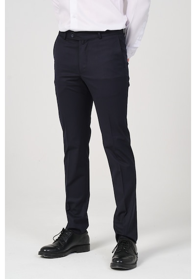 Slim Fit Erkek Kumaş Pantolon Lacivert