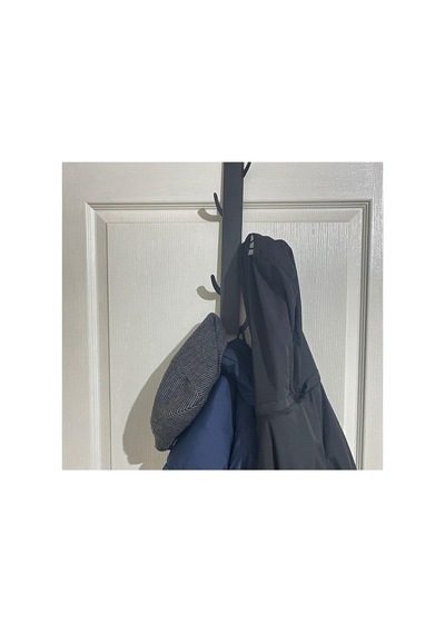 Risingmaber Metal Mat Siyah Amerikan Kapı Arkası Dikey Kapı Arkası Askılık Organizer Askılık Ve Banyo Kapı Ar Diğer
