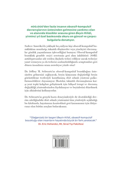 Beyin Kilidi: Obsesif-kompulsif Davranışlardan Kurtulun - Dr. Jeffrey M. Schwartz
