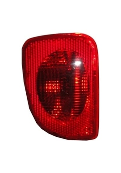 Renault Kangoo- 4- 14/21 Arka Tampon Reflektörü Sol Kırmızı/sisli Pleksan