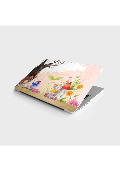 Laptop Sticker Bilgisayar Notebook Pc Kaplama Etiketi Çocuk Ağaç
