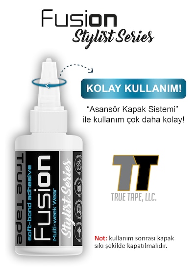 True Tape Fusion Protez Saç Likid Yapıştırıcı 1.7 Fl Oz 50ml