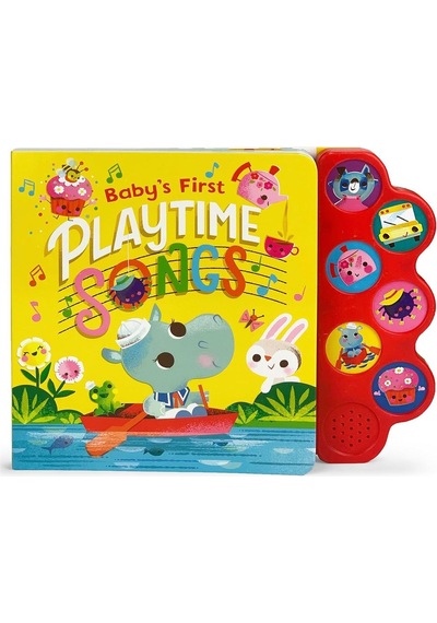 Playtime Songs Song Book With 6 Sing-along Tunes Cottage Door Press