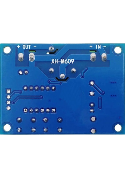 XH-M609 Pil Aşırı Deşarj Koruma Modülü  DC 12/36V Batarya Kurşun Asit Akü Düşük Voltaj Koruyucu Göst
