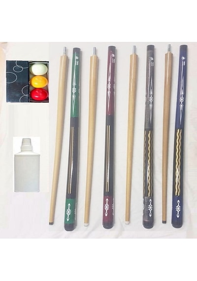4 Adet Bilardo Istakası 3 Bant Bilardo Topu Top Cilası Bilardo Istaka Seti