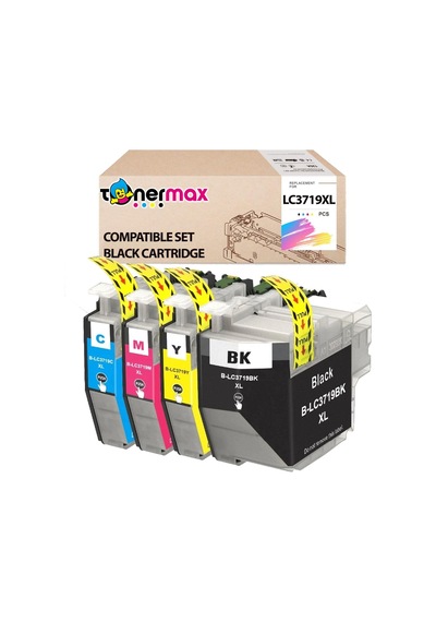 Brother Mfc-j2330dw Uyumlu Set Kartuş / Lc3719xl Set