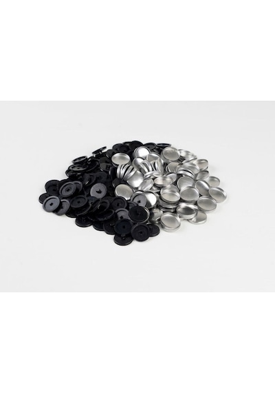 24no 15mm 1000 Ad Kumaş Kaplama Düğme Basma Kapsül Ve Kalıbı Seti