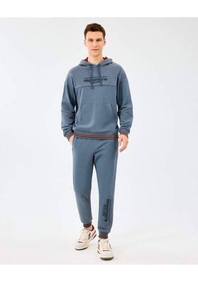 Skechers M Hoodie Sweatshirt Erkek Gri Sweatshirt S2520227-3998 Gri