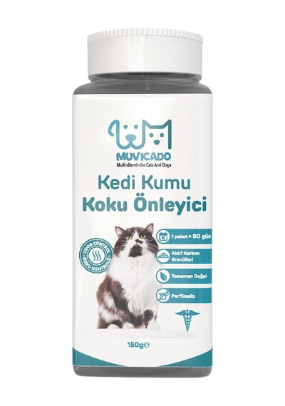 Kedi Kumu Koku Giderici Kedi Kumu Aktif Karbon Parfümsüz 150 Gr.