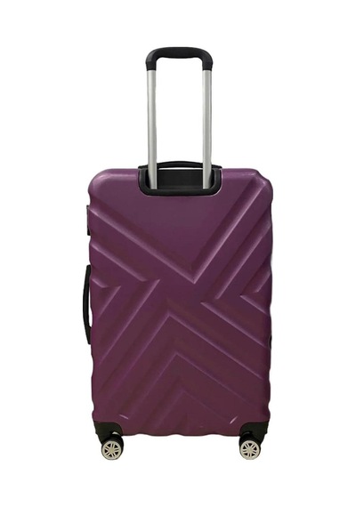 Mygeppetobag %100 Abs Kullanışlı Darbeye Dayanıklı Kabinboy Valiz Mor