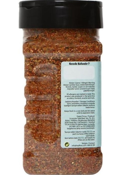 Hayfene Kajun Cajun Baharatı - 150 G