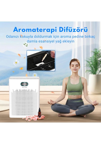 Neutron NTL-AP-250-HP13P Hepa 13 Filtreli Hava Temizleyici,Akıllı Hava Temizleme 250m³
