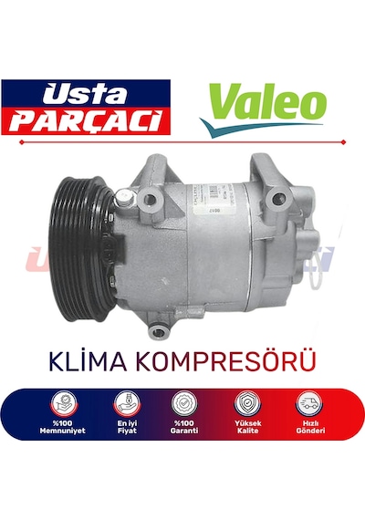 Wöbermann + Valeo Nissan Qashqai 2013-2018 Klima Kompresörü