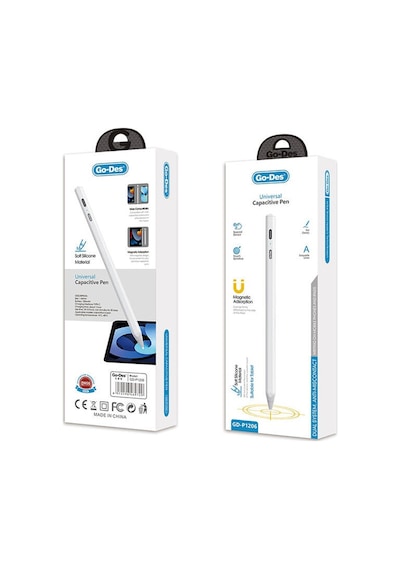 Go Des GD-P1206 Avuç İçi Reddi Özellikli Palm - Rejection Magnetik Universal Stylus Kalem