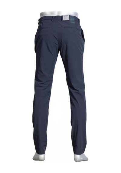 Alberto Mens Ian Tech Print Slim Fit Erkek Pantolon Navy-899