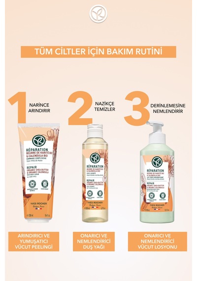 Yves Rocher Vücut Losyonu - Onarıcı Ve Nemlendirici / Reparation-390 Ml-3556
