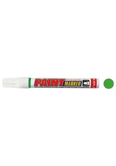 Mercure Paint Marker Işaretleme Markör Kalem - Yeşil