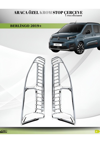 Citroen Berlingo Abs Krom Stop Çerçevesi A+ 2019+