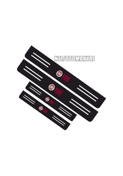 Fiat Egea Kapı İç Koruma Ayaklık Sticker Markalı