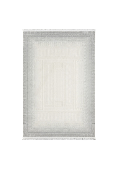 Mariesse Home Artes Serisi Bambu Dokulu Modern Sık Dokuma Makine Halısı Smart 12006 Gri